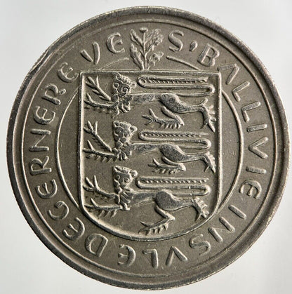 1968 Guernsey 10p Ten - Pence Coin | Fine Collectable Grade
