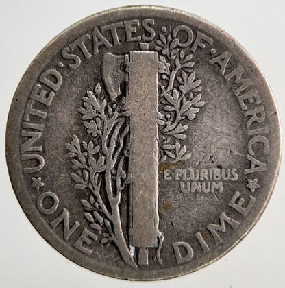 1925 US USA Mercury Dime Silver Coin | Collectable Grade