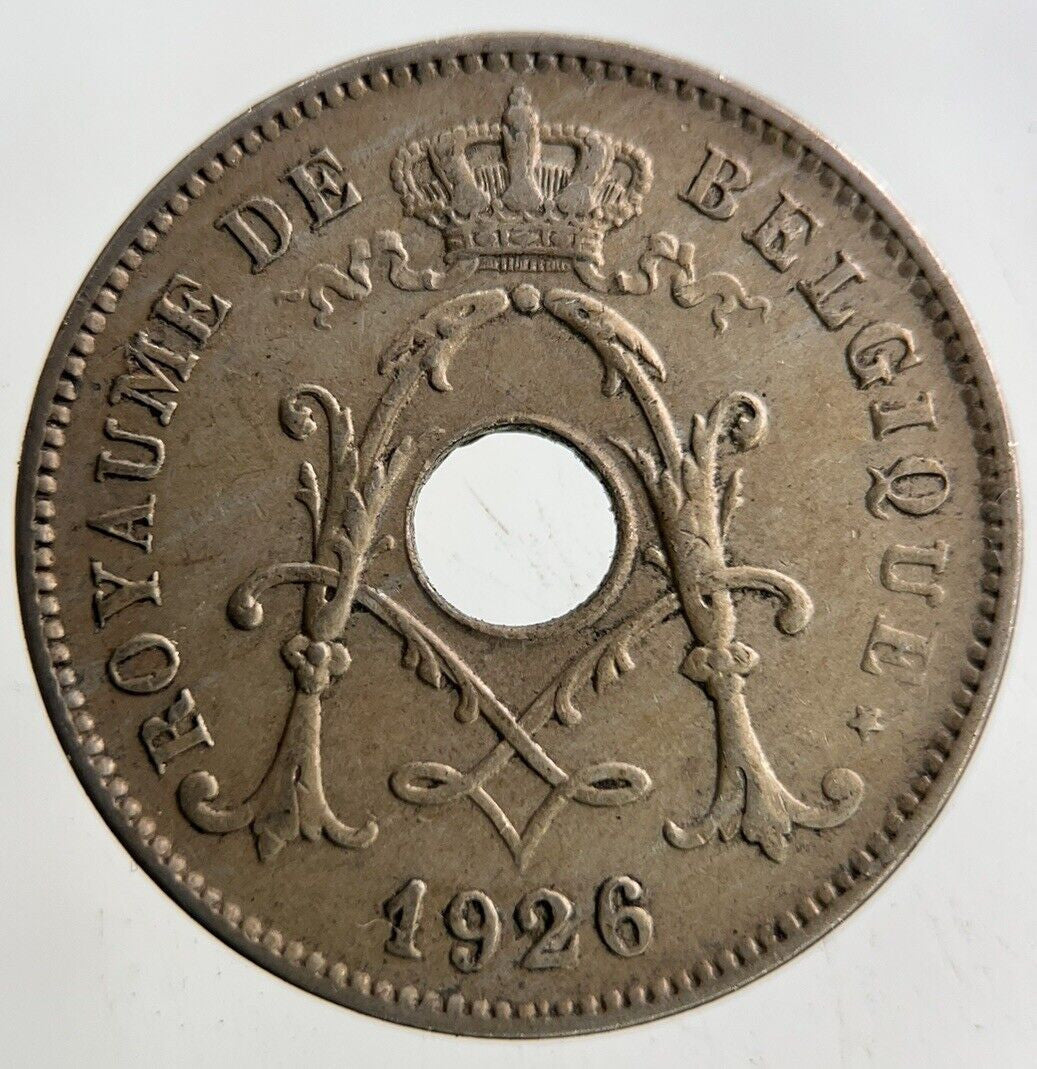 1926 Belgium 10 Centimes Coin | Fine Collectable Grade