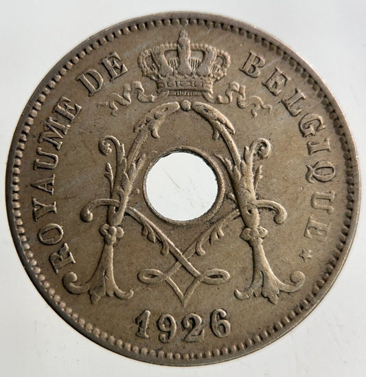 1926 Belgium 10 Centimes Coin | Fine Collectable Grade