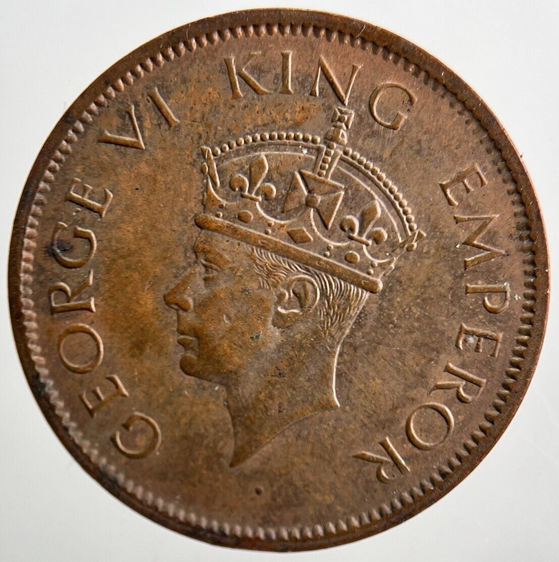 1942 India 1/4 Quarter Anna Coin | Very High Grade | a3367