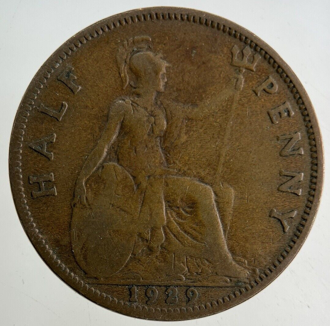 1929 George V Half - Penny Coin | Collectable Grade
