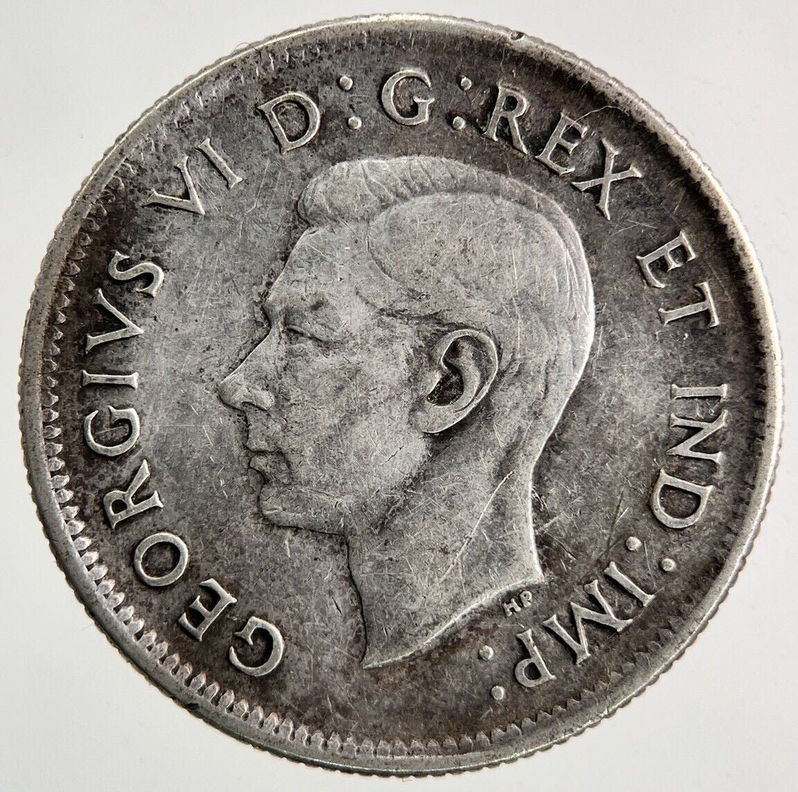 1938 Canada 25 Cents Silver Coin | Fine Collectable Grade