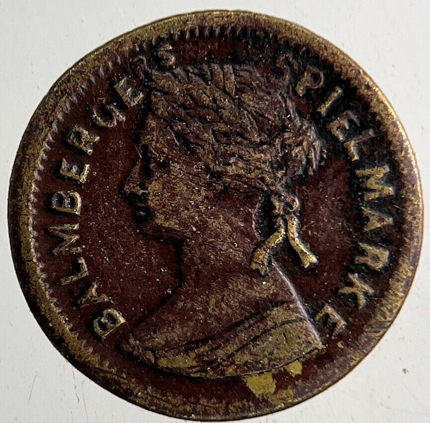 1897 Victoria Farthing Small Toy Money Coin | Fine Collectable Grade