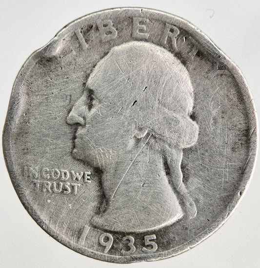 1935 - D US USA Quarter Dollar Silver Coin | Collectable Grade
