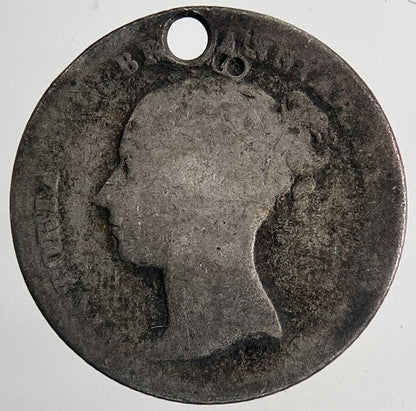 1844 Victoria Four - Pence Groat Silver Coin | Collectable Grade | a6698