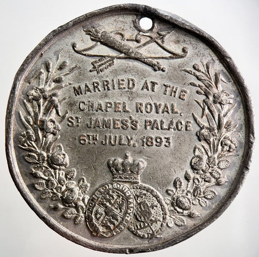 1893 British Duke Of York Marriage Medal | Collectable Grade | a2546