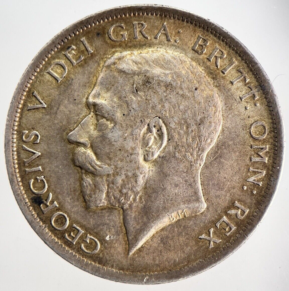 1915 George V Half - Crown Silver Coin | Very High Grade | a9871