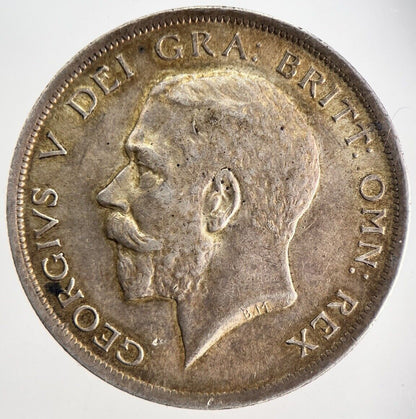 1915 George V Half - Crown Silver Coin | Very High Grade | a9871
