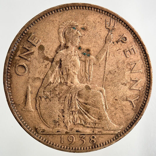 1938 George VI One Penny Coin | Fine Collectable Grade