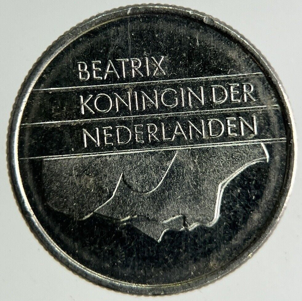 2001 Netherlands 10 Cents Coin | Fine Collectable Grade
