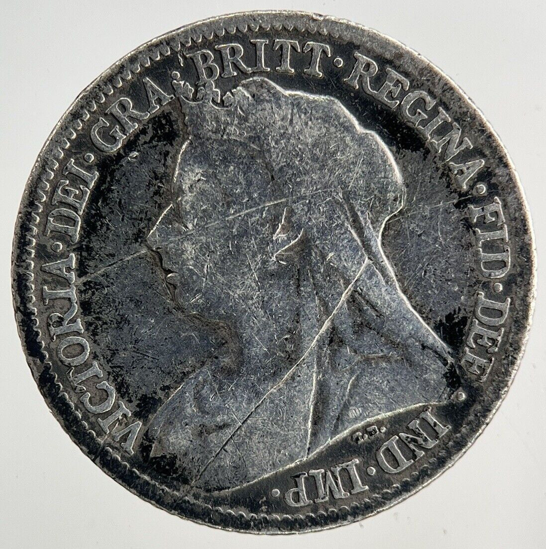 1899 Victoria Sixpence Silver Coin | Collectable Grade