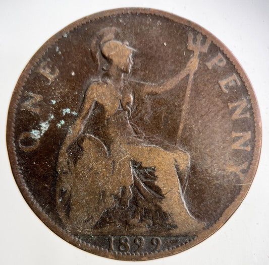 1899 Victoria One Penny Coin | Collectable Grade