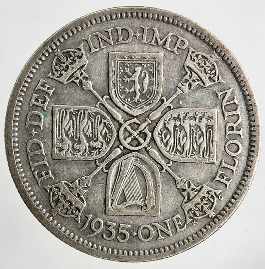 1935 George V Florin Silver Coin | Collectable Grade