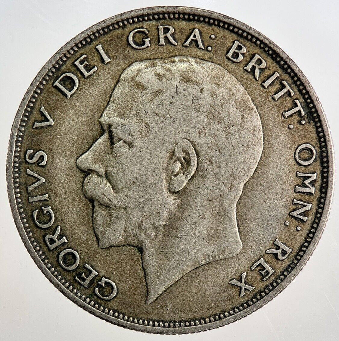 1921 George V Half - Crown Silver Coin | Fine Collectable Grade | a8116