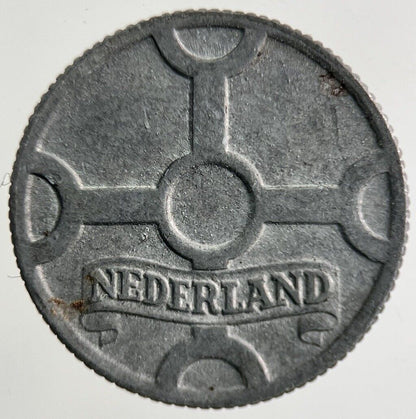 1944 Netherlands 1 Cent Coin | Fine Collectable Grade