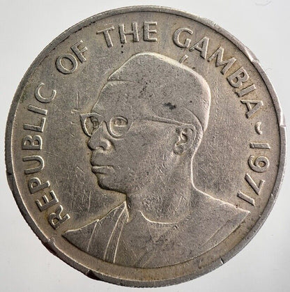 1971 Gambia 50 Bututs Coin | Collectable Grade | a7585