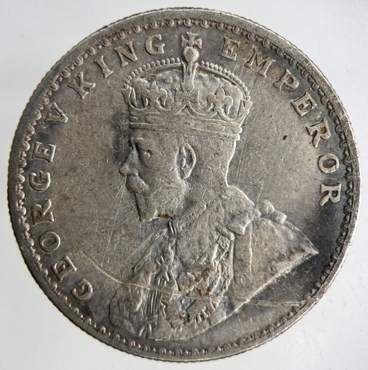 1917 India One Rupee Silver Coin | Fine Collectable Grade