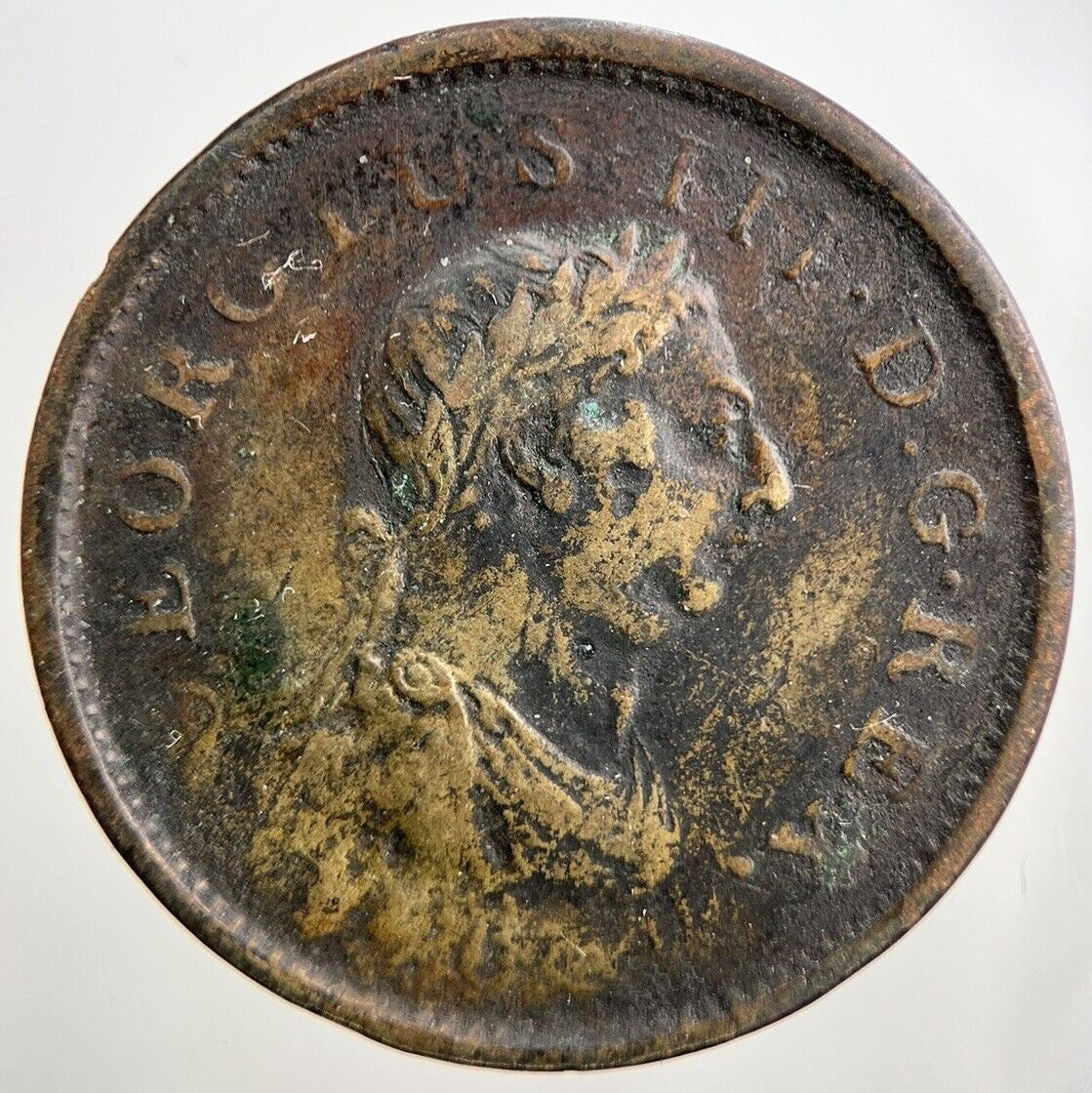 1806 George III 3rd One Penny Coin | Fine Collectable Grade | a2559