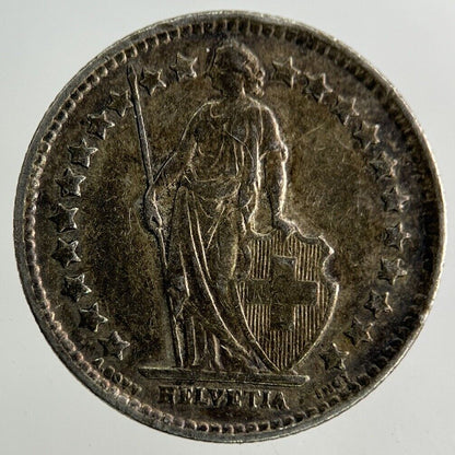 1939 Switzerland Swiss 1/2 Half Franc Silver Coin | Very High Grade