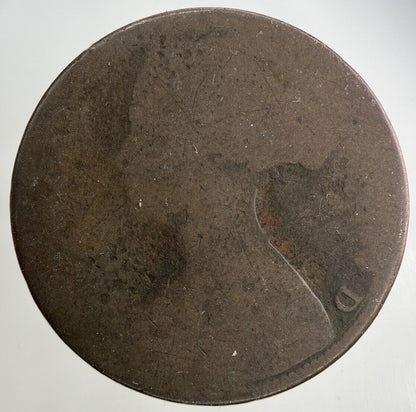 1865 Victoria One Penny Coin | Fair Grade