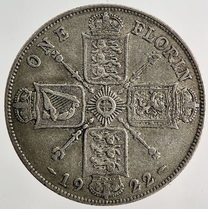1922 George V Florin Silver Coin | Very High Grade