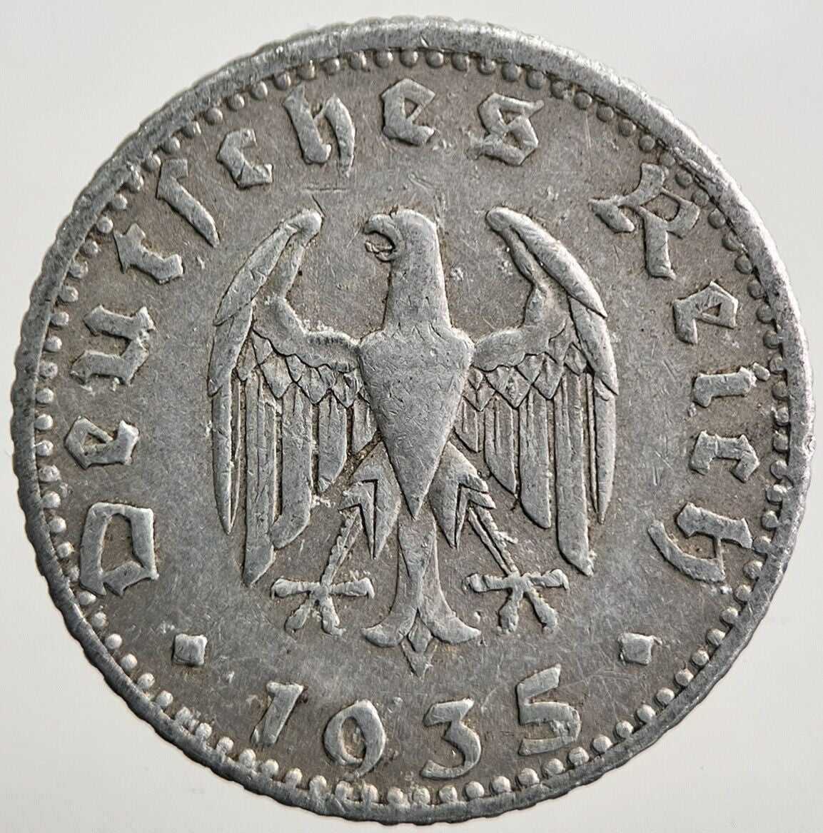 1935 - A Germany 50 Pfennig Coin | Collectable Grade | a3231