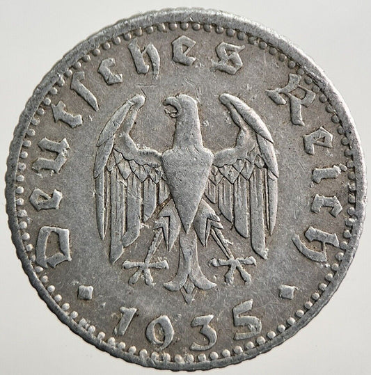1935 - A Germany 50 Pfennig Coin | Collectable Grade | a3231