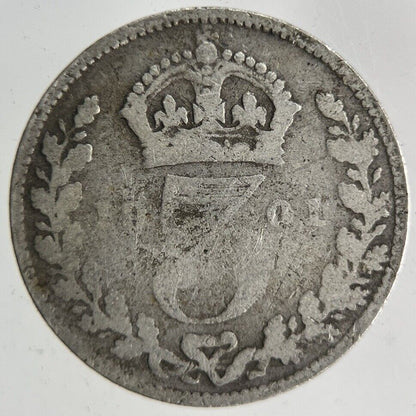 1901 Victoria Threepence Silver Coin | Collectable Grade
