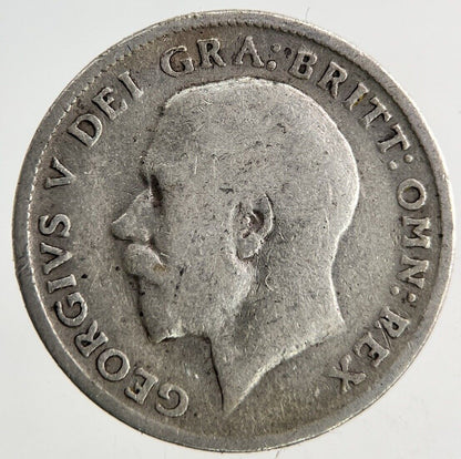 1914 George V Sixpence Silver Coin | Collectable Grade