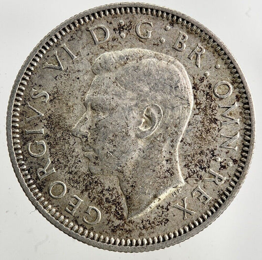1944 George VI Shilling Silver Coin | Very High Grade