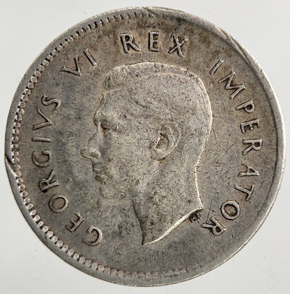 1938 South Africa Threepence Silver Coin | Very High Grade
