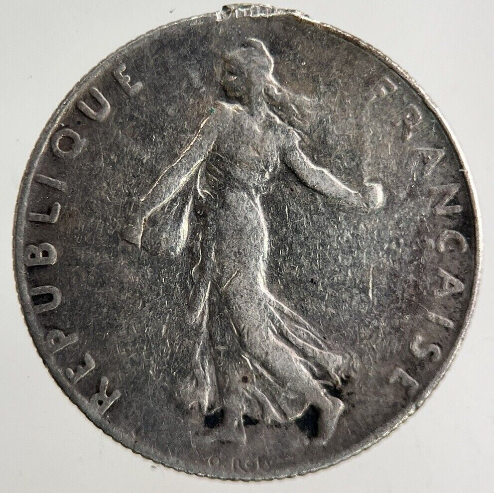 1899 France 50 Centimes Silver Coin | Collectable Grade
