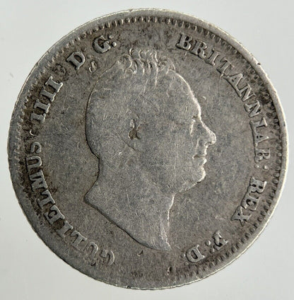 1836 William IV Groat Four - Pence Silver Coin | Fine Collectable Grade