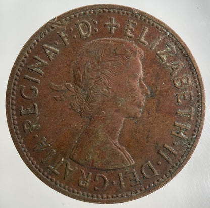 1965 Elizabeth II 2nd One Penny Coin | Collectable Grade