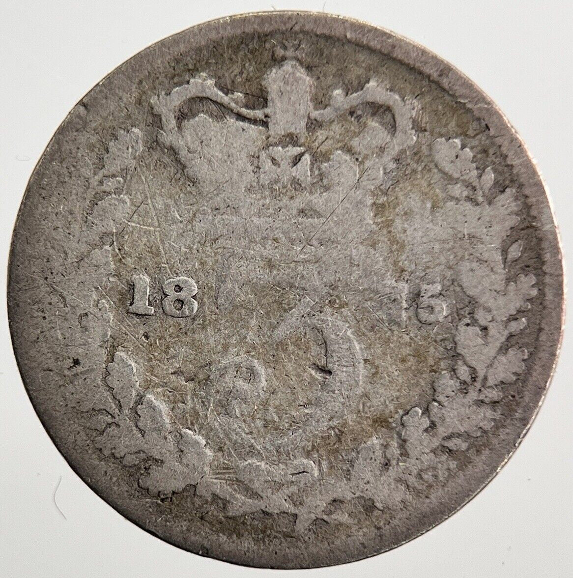 1875 Victoria Threepence Silver Coin | Fair Grade | a7229