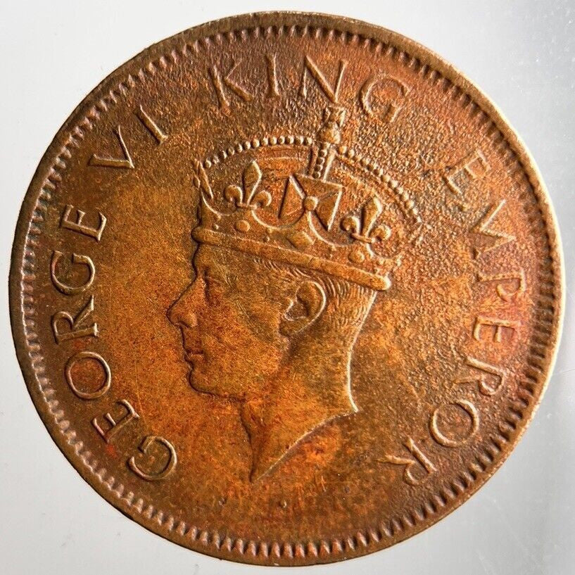 1940 India Quarter 1/4 Anna Coin | Very High Grade | a4131