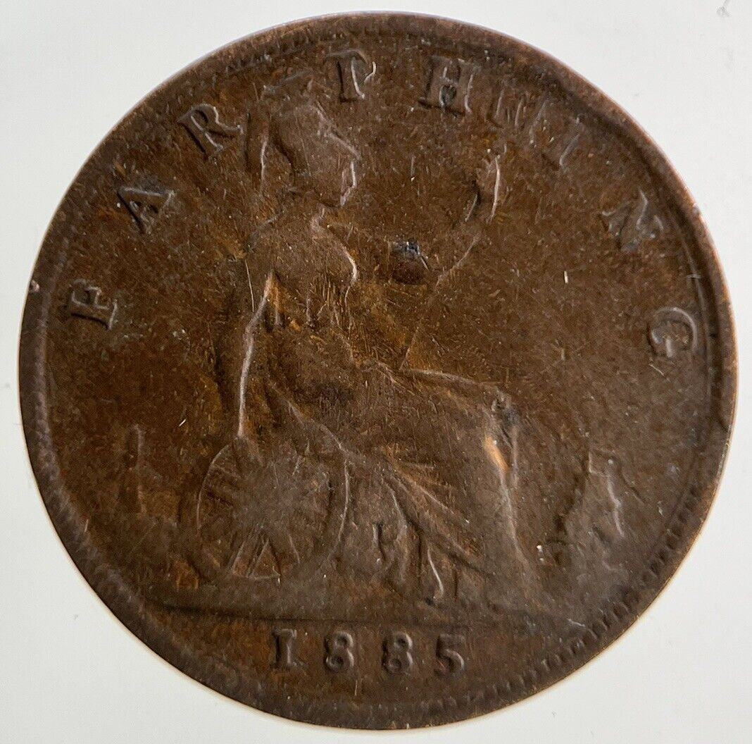 1885 Victoria Farthing Coin | Collectable Grade