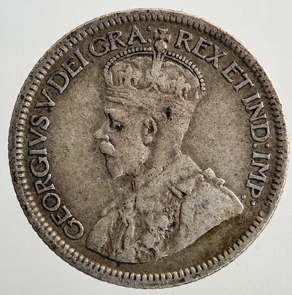 1916 Canada 10 Cents Silver Coin | Fine Collectable Grade