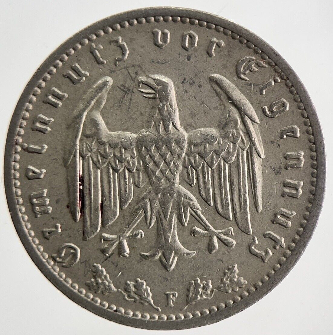 1934 Germany 1 Mark Coin | Very High Grade