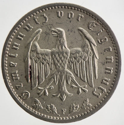 1934 Germany 1 Mark Coin | Very High Grade