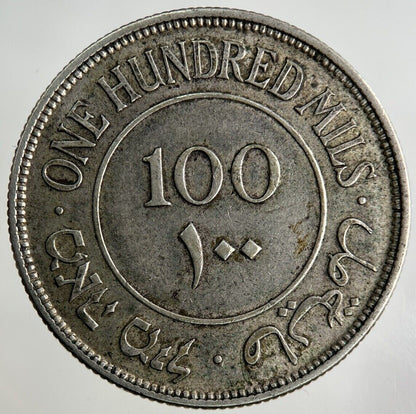 1939 Palestine 100 Mils Silver Coin | Fine Collectable Grade