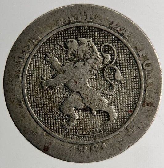 1864 Belgium 5 Centimes Coin | Collectable Grade