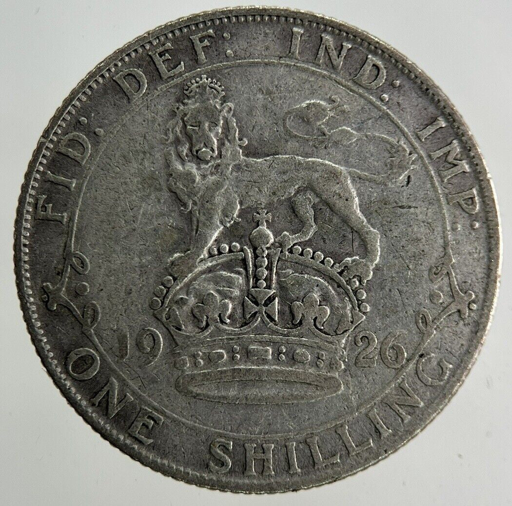 1926 George V Shilling Silver Coin | Collectable Grade