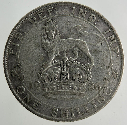1926 George V Shilling Silver Coin | Collectable Grade
