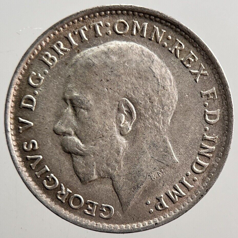 1920 George V Threepence Silver Coin | Very High Grade | a3589
