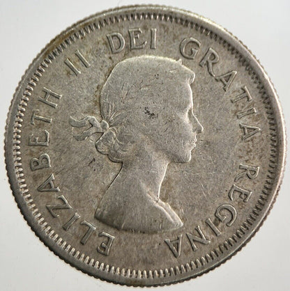 1963 Canada 25 Cents Silver Coin | Fine Collectable Grade | a7631