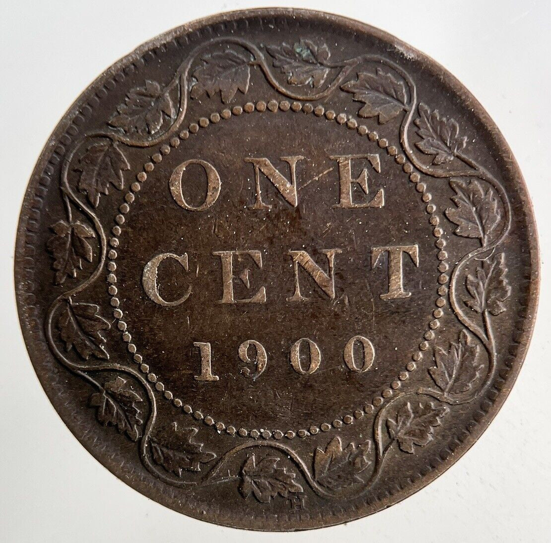 1900 Canada 1 Cent Coin | Fine Collectable Grade