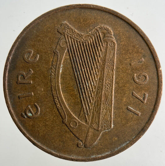 1971 Irish 2p Two - Pence Coin | Fine Collectable Grade