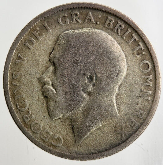 1920 George V Shilling Silver Coin | Fair Grade